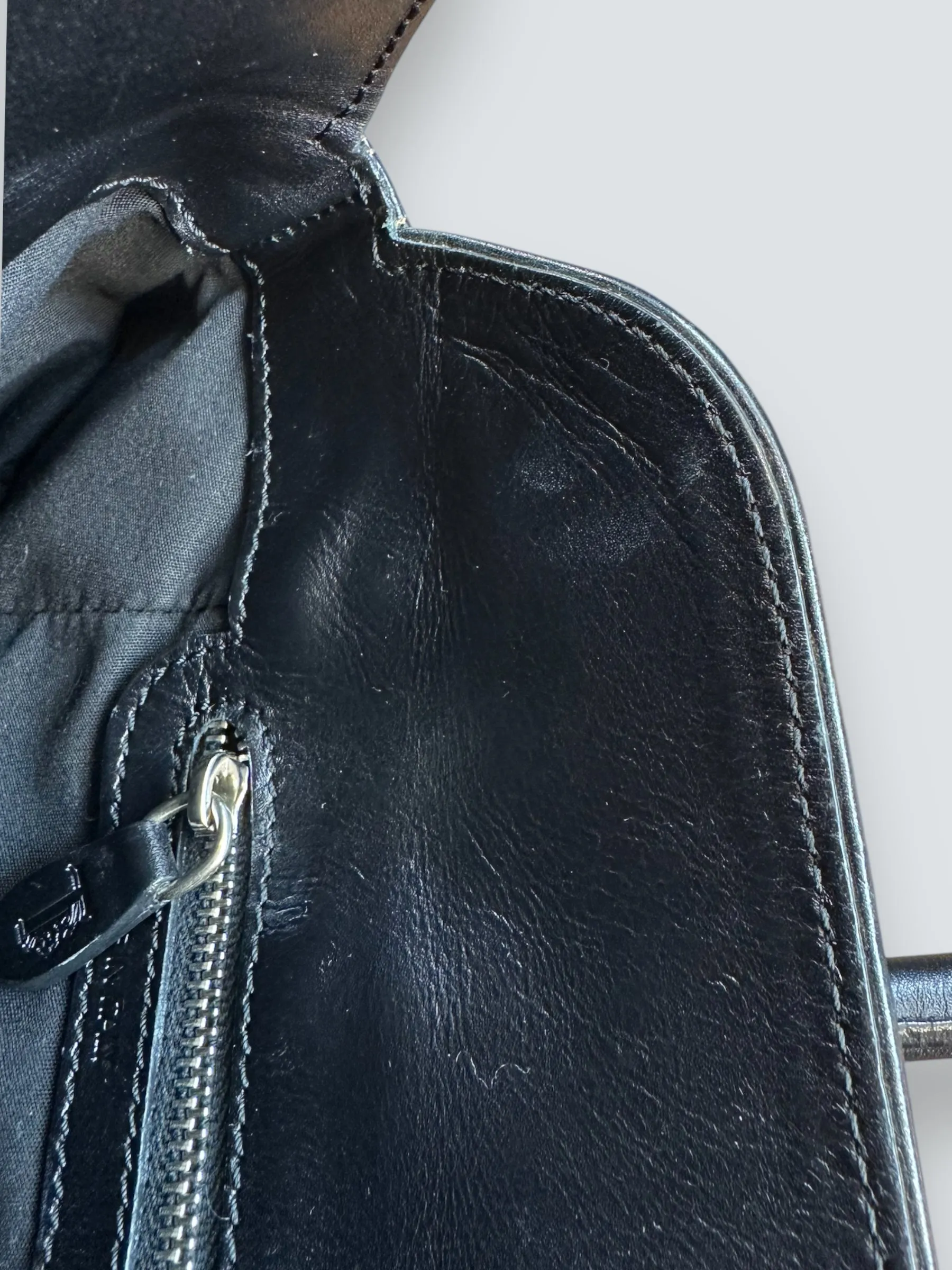 Tod's Black Leather Tote