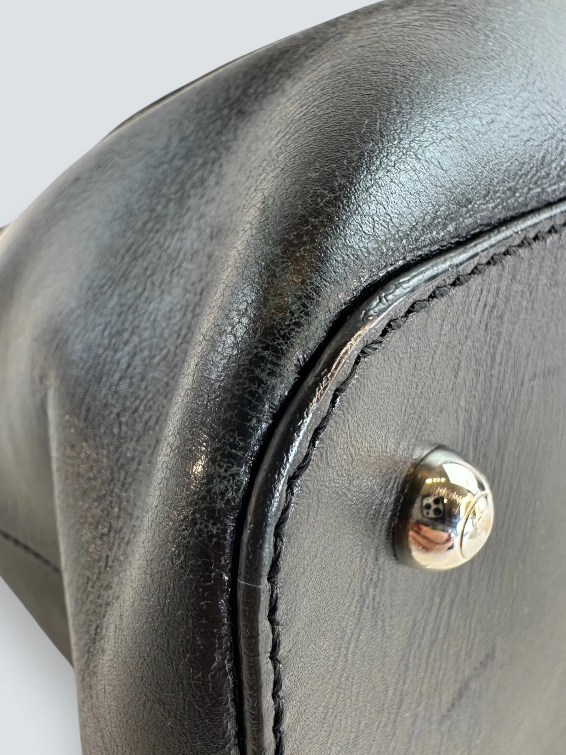 Tod's Black Leather Tote