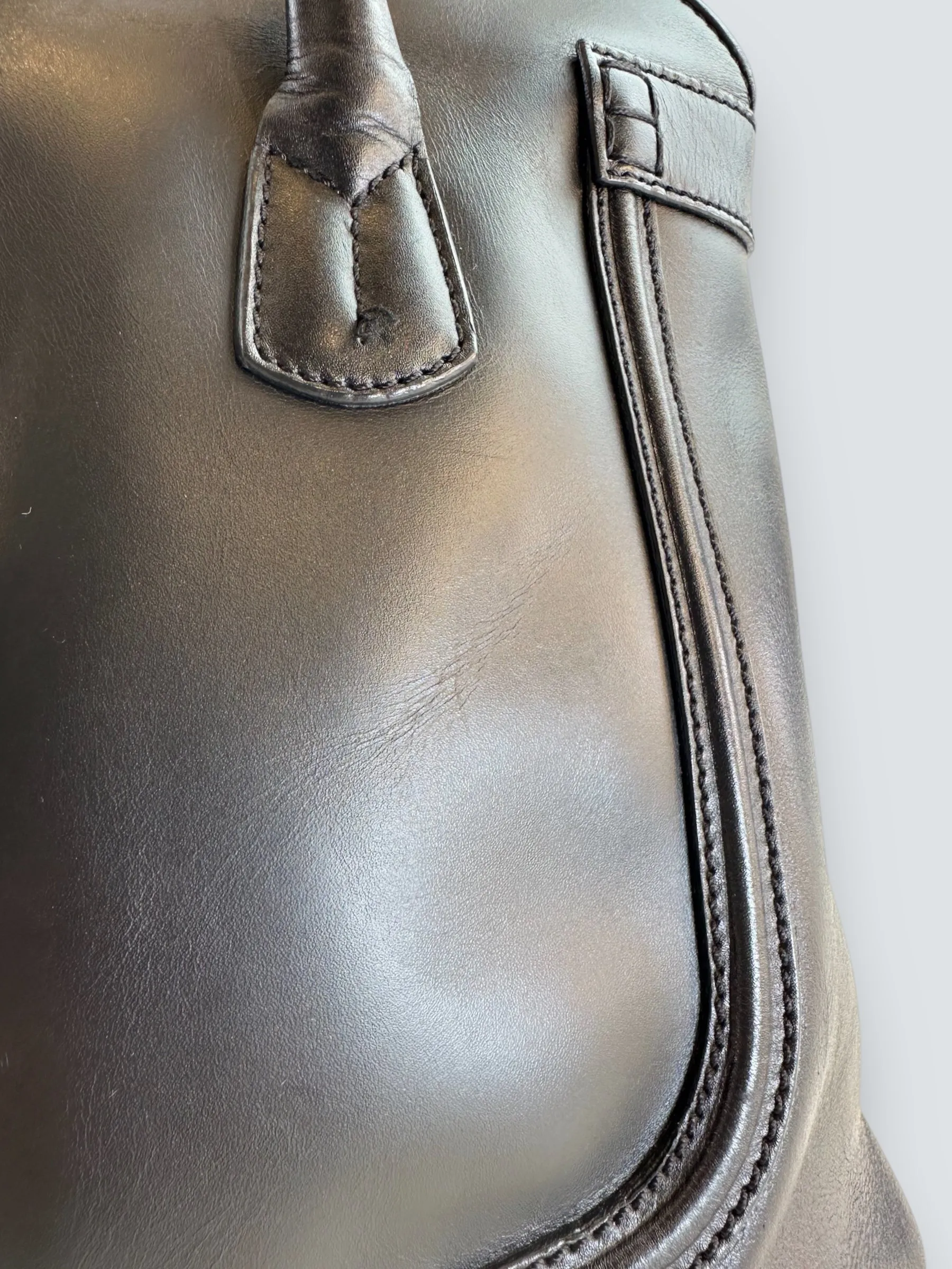 Tod's Black Leather Tote