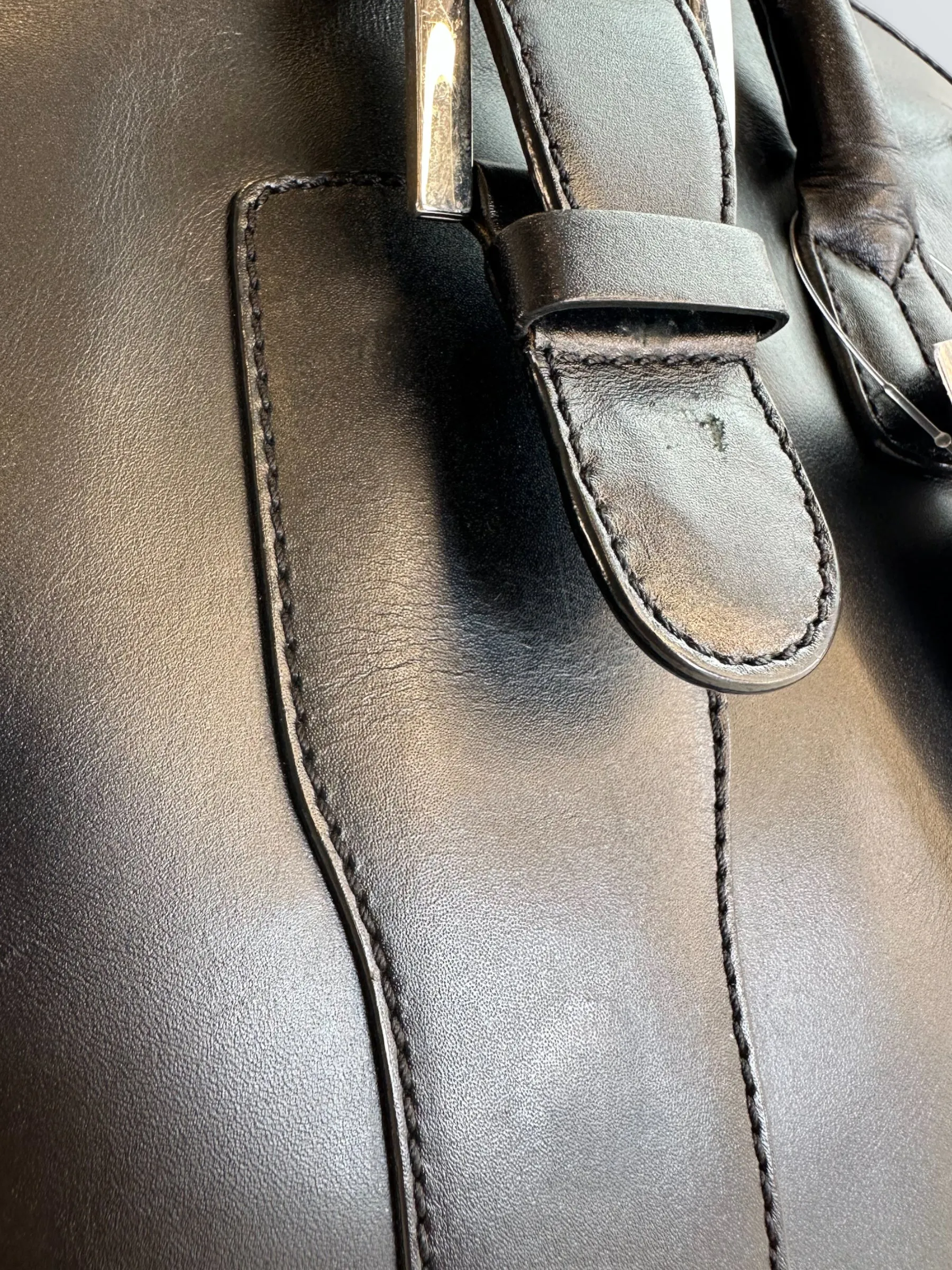 Tod's Black Leather Tote