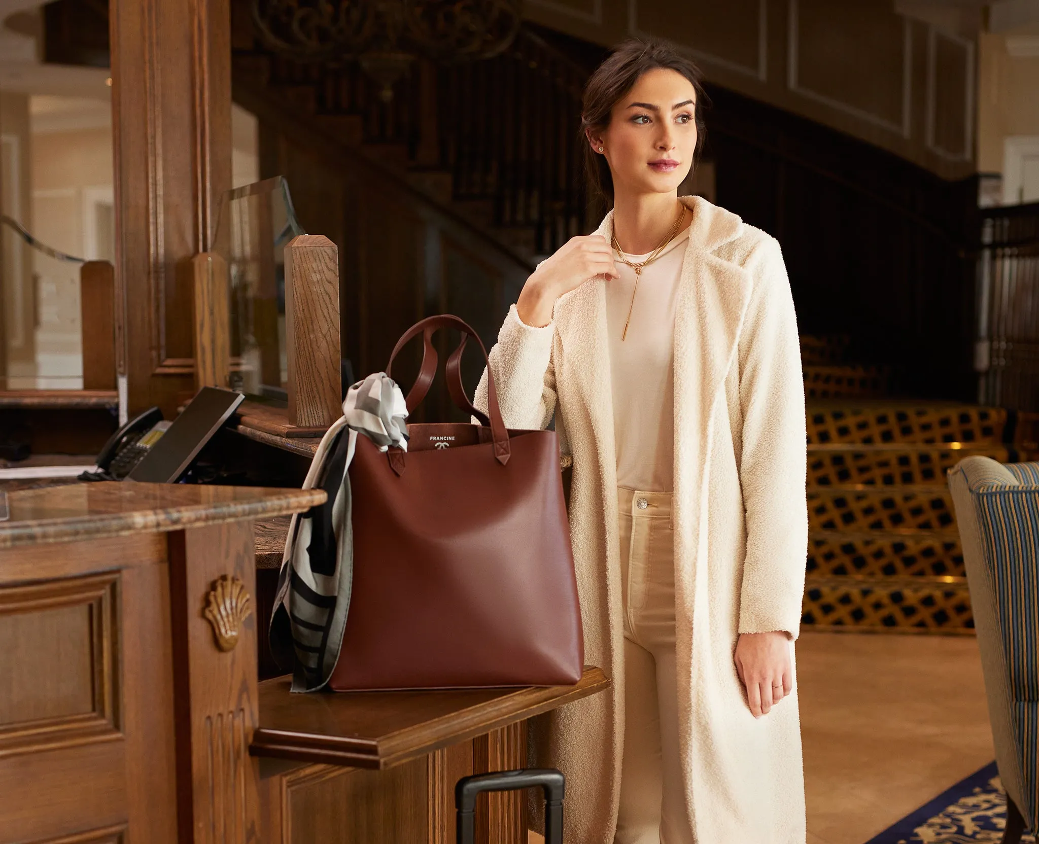 Tote Made Easy Leather Carryall 15