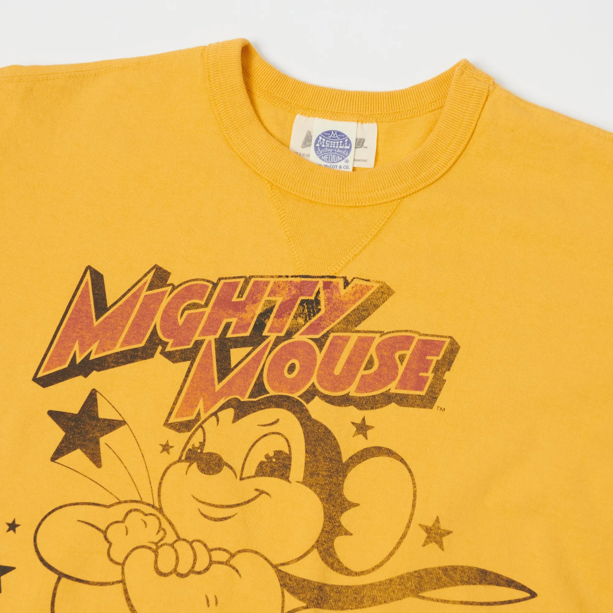 TOYS McCOY TMC2206 'Save Sky' Mighty Mouse Tee - Yellow