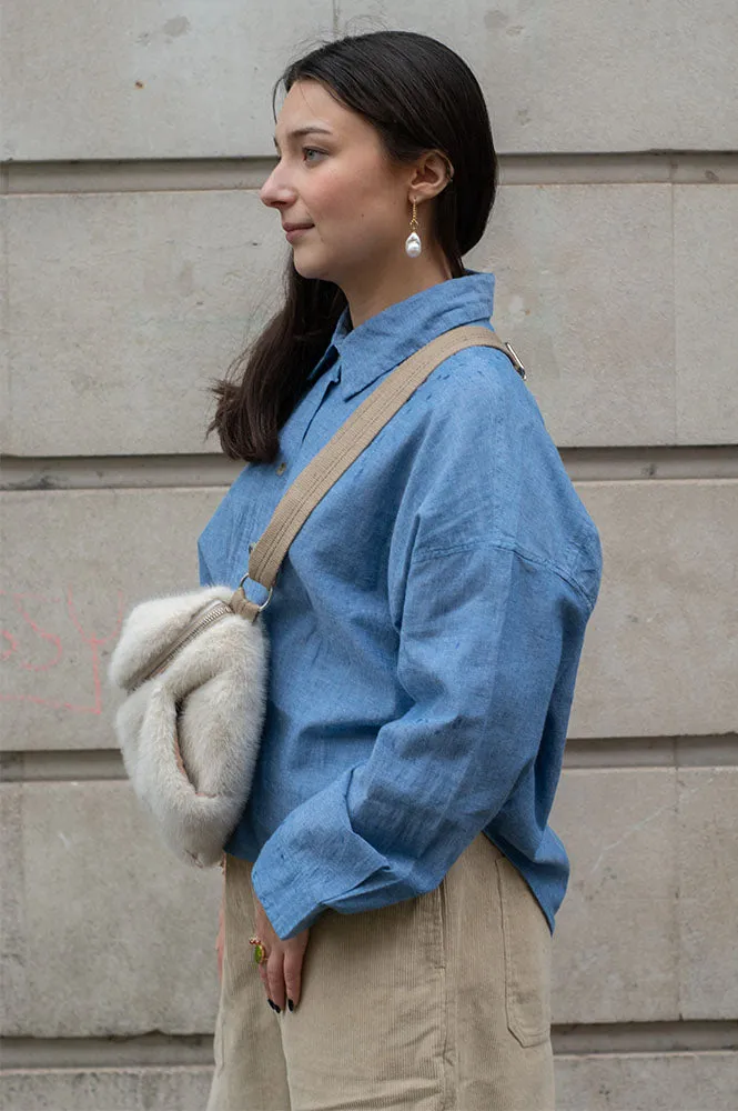 Vanessa Bruno Brad Blue Shirt