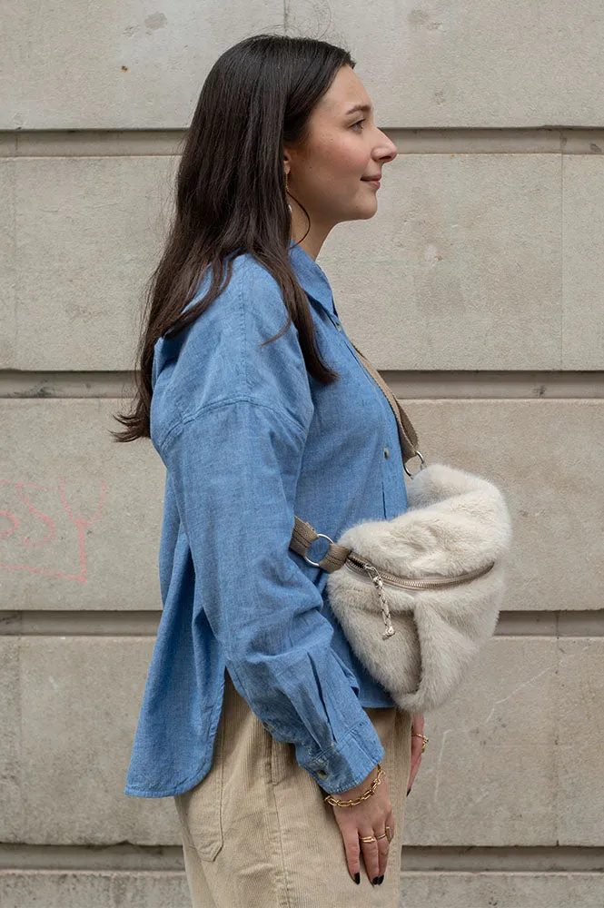 Vanessa Bruno Brad Blue Shirt