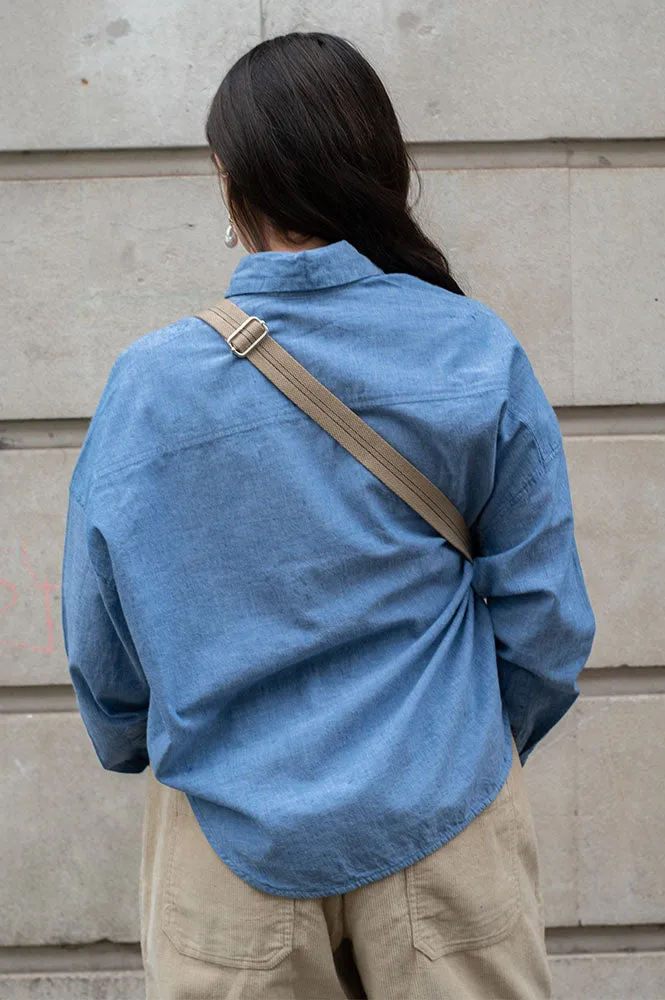 Vanessa Bruno Brad Blue Shirt