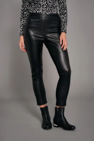 Vegan Leather Legging - Black