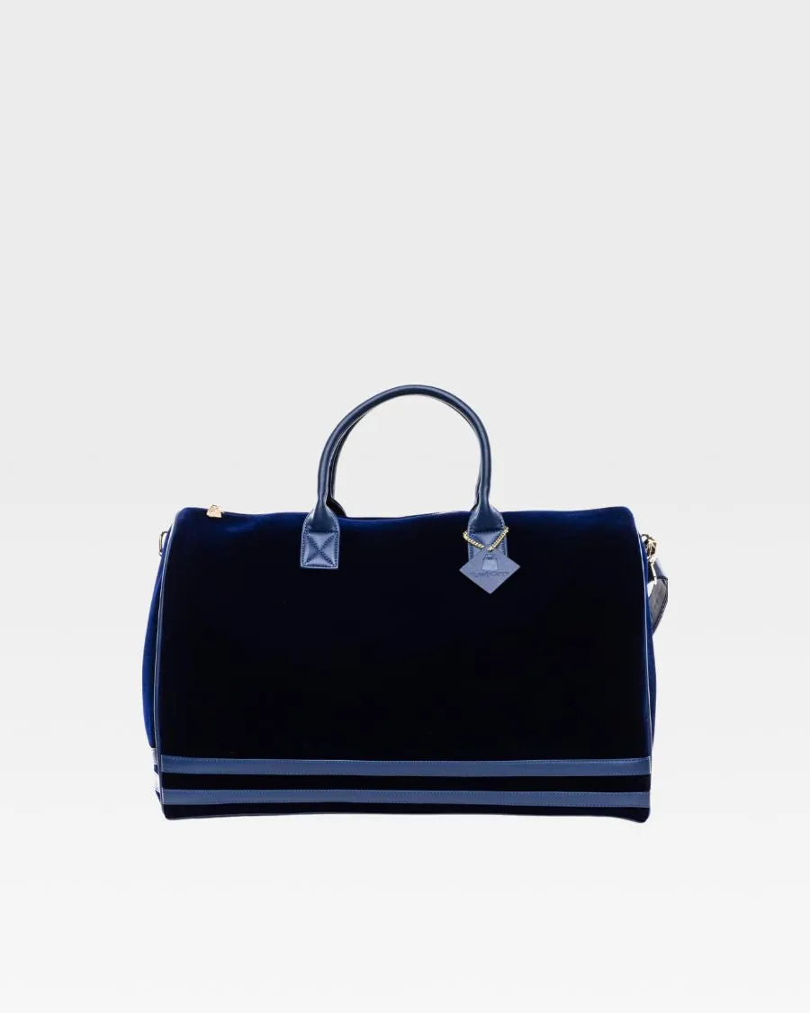 Velvet Travel Set in Royal Blue