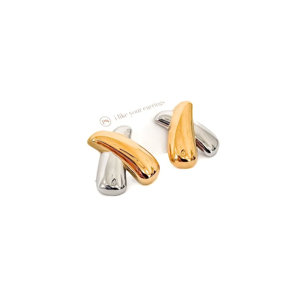 X Marks the Spot Earrings